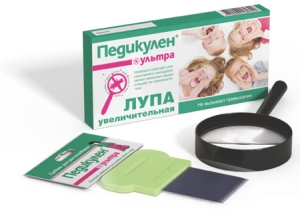 Педикулен ультра (спрей, гребень, лупа)